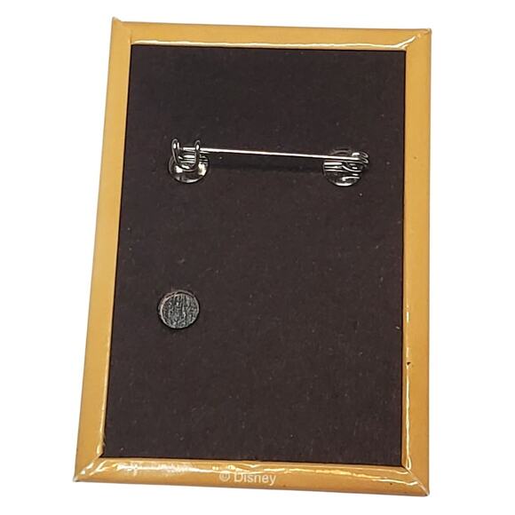 Think of The Happiest Things D23 Tinkerbell Button Pin 3" - Picture 2 of 3